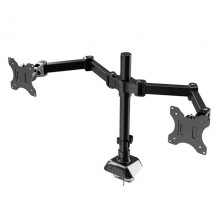 Кріплення для двох моніторів кронштейн настільний 17"-33" UKC Z022 9629