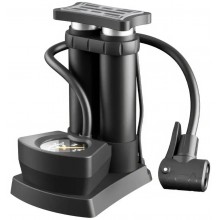 Насос портативний ножний з манометром для накачування шин Air pump Насос портативний ножний з манометром для накачування шин Air pump