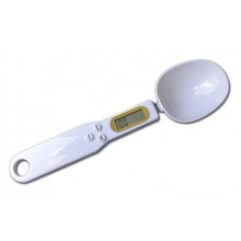 Електронна мірна ложка-ваги цифрова Digital Spoon Scale біла для кухні спецій до 500г