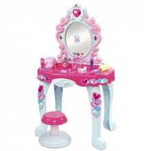 Ігровий набір Трюмо для дівчаток Limo Toy 16693B з аксесуарами, музика, світло, на батарейці, в коробці 3+