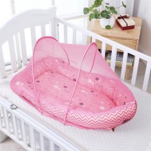 Дитяче ліжечко з москітною сіткою Portable Baby Bed