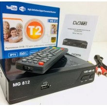 T2 ТБ Тюнер приставка MG812 з DVB переглядом IPTV Wi-Fi HDMI USB MEGOGO ресивер приймач у металевому корпусі T2 ТБ Тюнер приставка MG812 з DVB переглядом IPTV Wi-Fi HDMI USB MEGOGO ресивер приймач у металевому корпусі