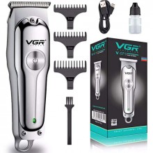 Машинка для стрижки VGR V-071 акумулятор 3 насадки