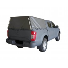 Тент DniproTent на Nissan Navara тип2 Темно-сірий