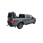 Розсувний каркас з тентом для пікапа Ford F-150 DniproTent Тип2 Чорний 