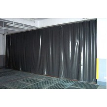 Тент ПВХ DniproTent 650г.м2 3х5м для СТО автомийки виробництва Чорний
