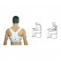 Магнитный корректор осанки для спины Posture Support унисекс Белый M