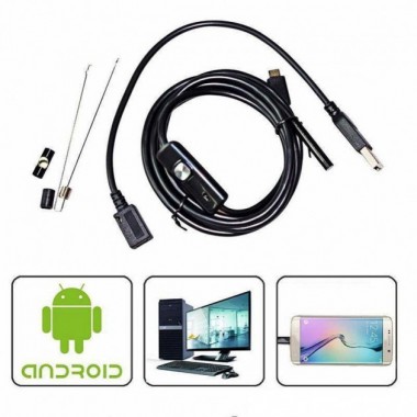 Ендоскоп AMB USB 5.5 мм 1 м IP67 гар 6 міс