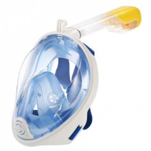 Повнолицева панорамна маска для плавання Easybreath (L/XL) А005521 Синя з кріпленням для камери