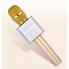 Беспроводной портативный Bluetooth микрофон для караоке MicGeek Q9 в кейсе (A005142) 2в1 Gold