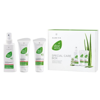 Алоэ Вера Бокс Aloe Vera 79-90% набор Первая помощь LR (А20650)
