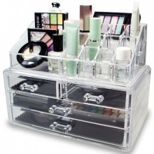 Настольный ящик органайзер для хранения косметики UKC Storage Box