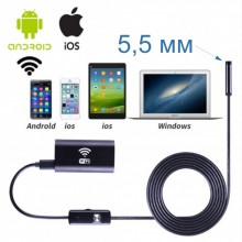 Жорсткий WiFi ендоскоп AMB 5.5 мм 2 м 1280х720 гар 6 міс для Android, iPhone, iPad Жорсткий WiFi ендоскоп AMB 5.5 мм 2 м 1280х720 гар 6 міс для Android, iPhone, iPad