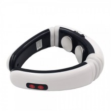 Массажер для шеи Neck Massager KL-5830 массажная вибро подушка РЕЛАКС Белый